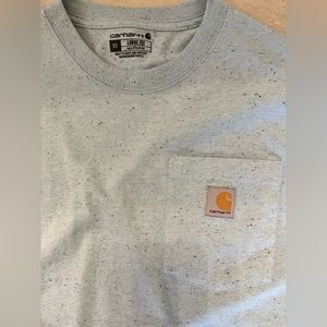 Men’s Carhartt heathered blue XS t-shirt